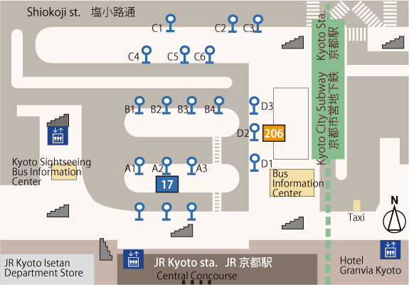 Kyoto Station Bus Terminal